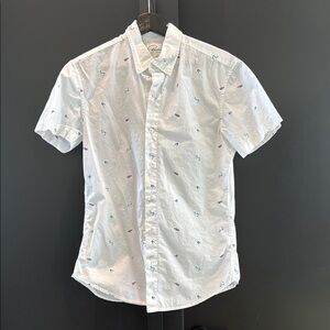 Bonobos Men's Riviera Short Sleeve Sealife Shirt